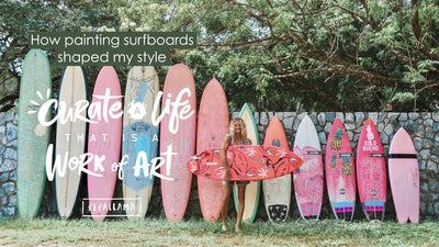 How Painting Surfboards Shaped My Style