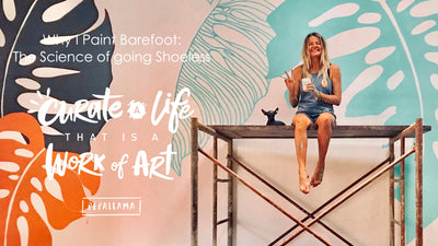 Why I Paint Barefoot: The Science and Spirit of going Shoeless