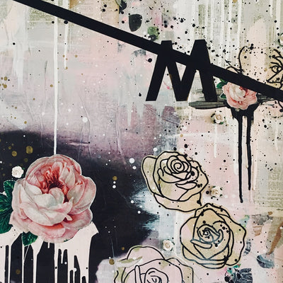ROSES 10X10 PRINT