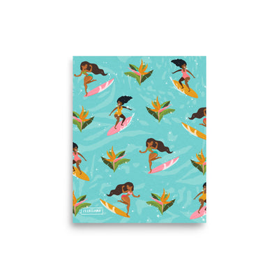SURFER GIRLS 8x10 Print